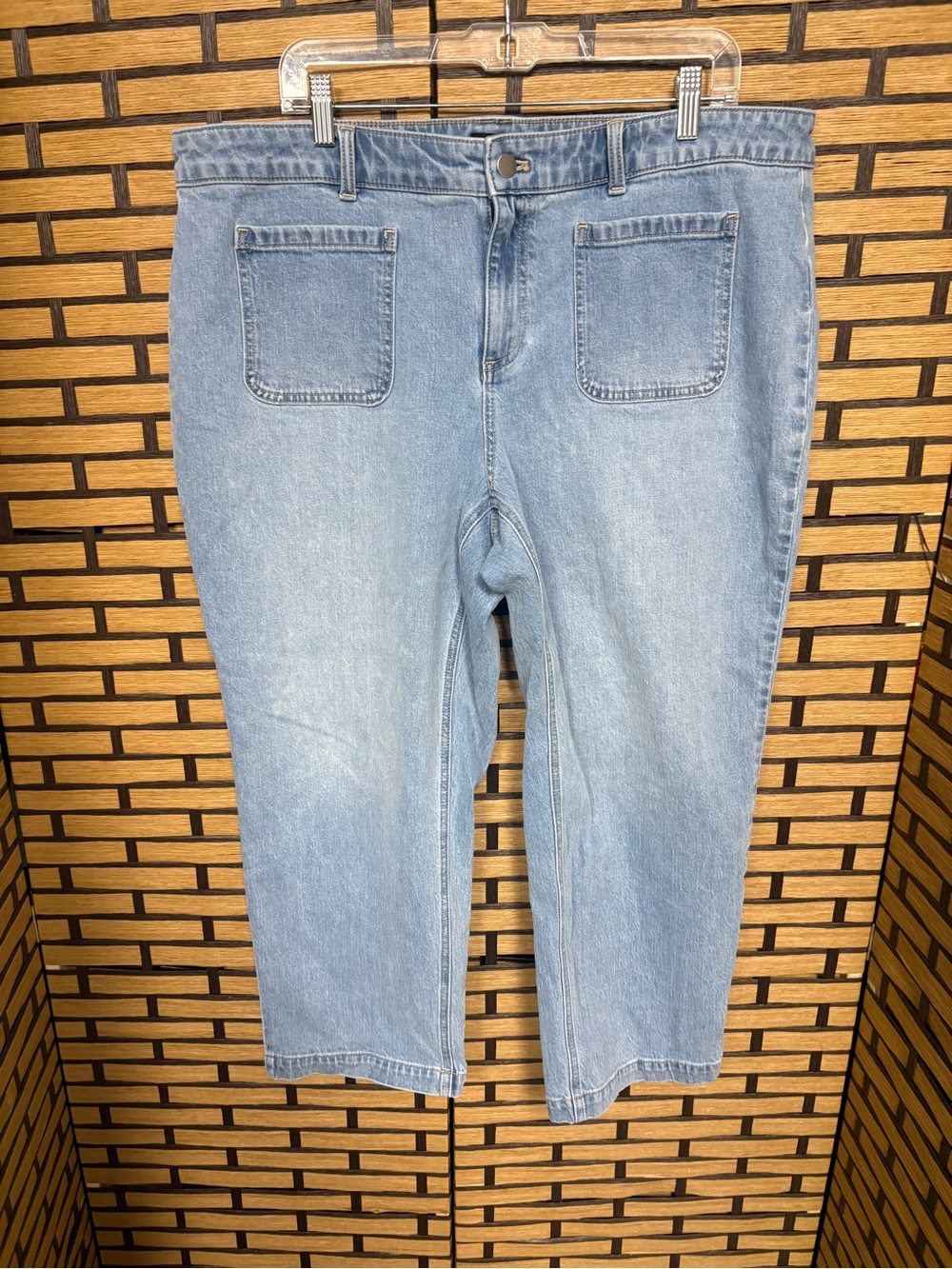 Talbots straight ankle jeans size 16W